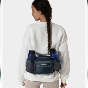 WATERFLY BNWT Fanny Pack - Hiking/Cycling/Walking - Blue/Grey O/S